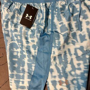UNDER ARMOUR LAUNCH PRINT #494 BLUE'S FITTED SHORTS MESH LINED SIZE L MEN $42.00